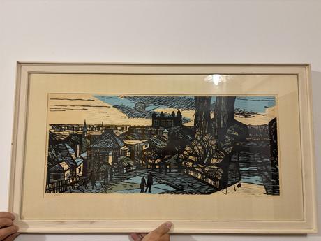Obraz bratislava 1982 grafika,