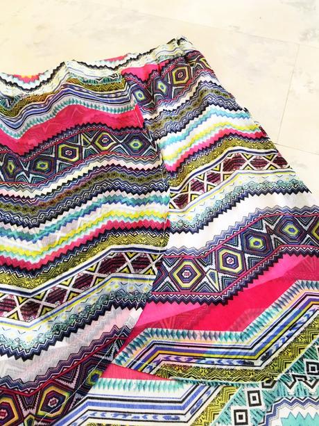 Ľahká letná sukňa, m