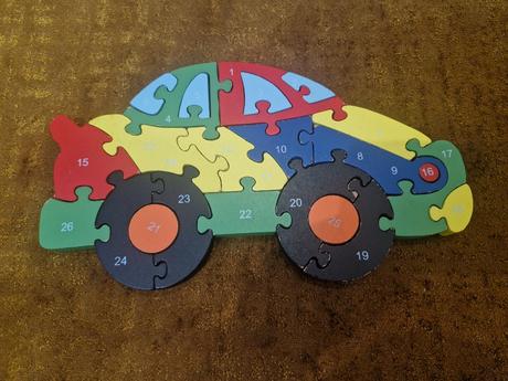 Drevené puzzle, 