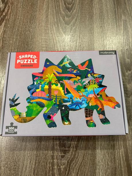 Mudpuppy puzzle tvarovane dinosaury,