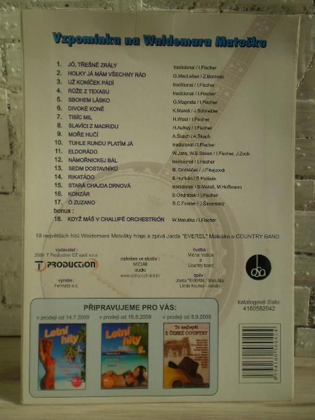 Cd vzpomínka na waldemara matušku,