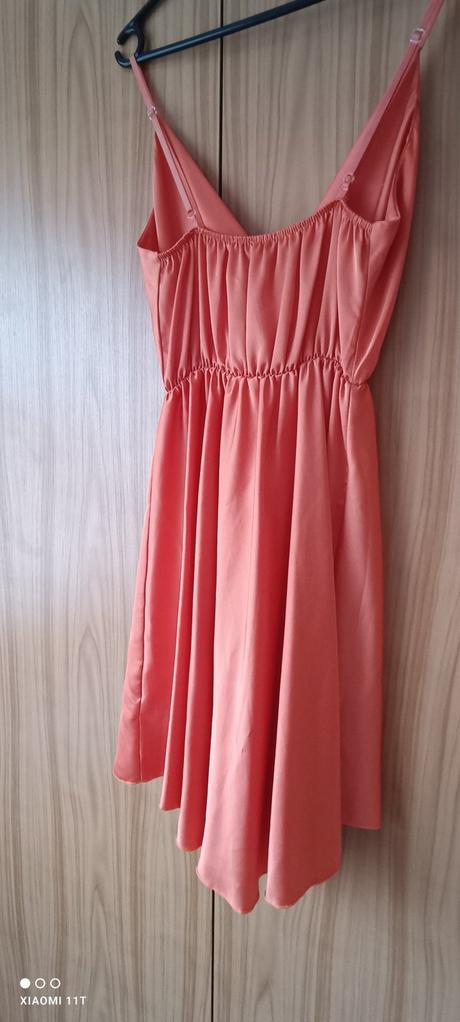 Dámske saténové šaty, uni, 