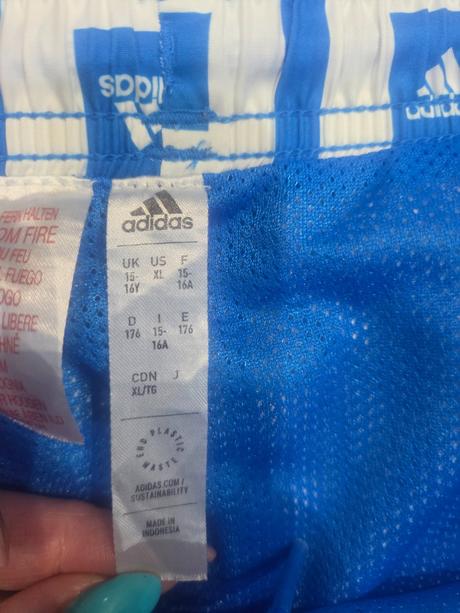 Chlapčenské šortky, adidas,176