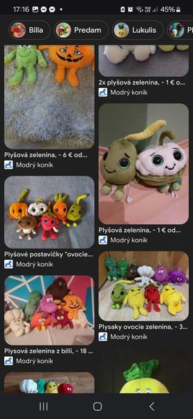 Kde zohnať plyšovú zeleninu v Michalovciach?