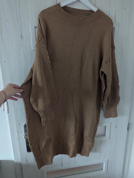 Nové svetríkové šaty 48/50, <50 / 48 / 50 / 4xl / xxxl