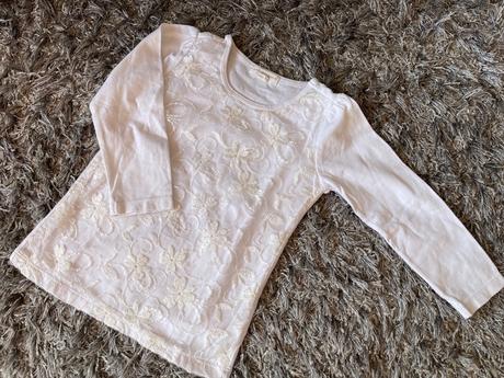 Tričko s čipkou, pumpkin patch,104