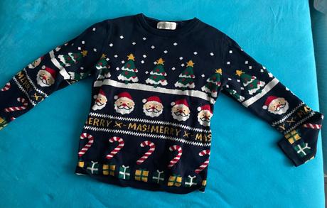 Surodenecke vianocne svetre 86 a 122/128, 122