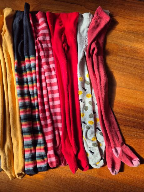 Dievčenské teple pančušky, tchibo,110