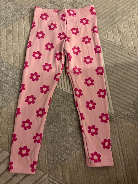 Detské zateplené legíny, primark,122
