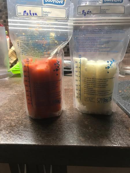 Uskladnenie potravín pre dieťa