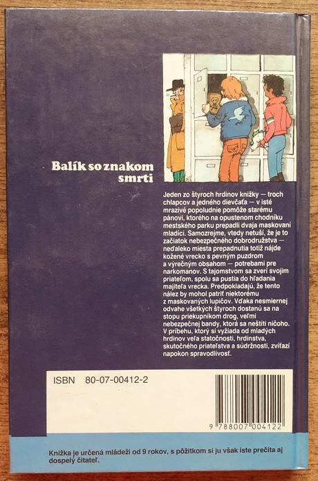 Balík so znakom smrti, prípad pre tkkg, ...a napät,