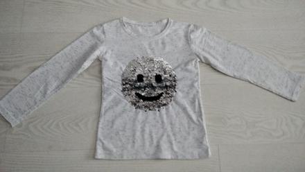 Tričko s premienacim smajlikom, 116