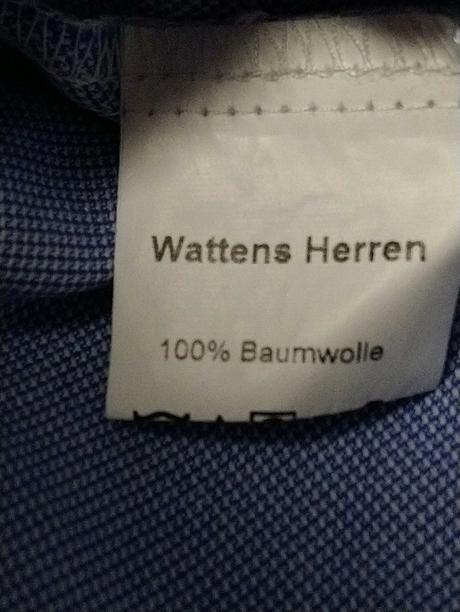 Pánska modro biela košeľa, tauren gwand, l