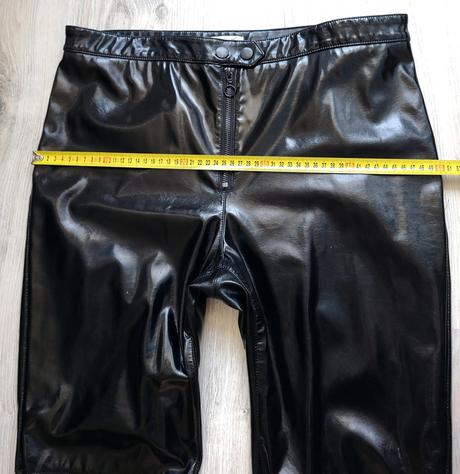 Vynilové/lakované nohavice h&m 44, h&m,xl