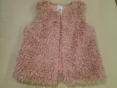 Dievčenská vesta, palomino,110