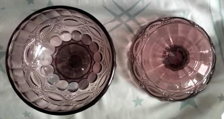 Poháre na zmrzlinu, ružová, vintage, fregata, 