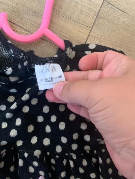 Zara šaty dlhy rukáv pre dievča, zara,86