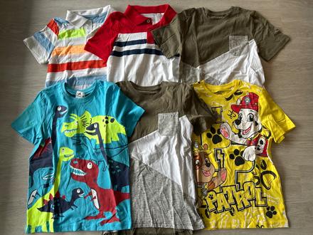 Chlapcenske bavlnene tricka vel. 140, palomino,140