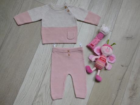 Kom plet pre dievčatko 56v, 0/1 mesiacov, c&a,56