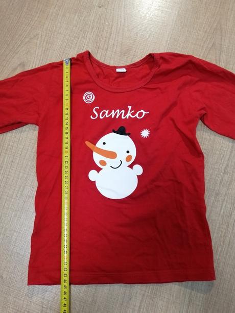 Tricko s dlhym rukavom, velkost 104-110, 104