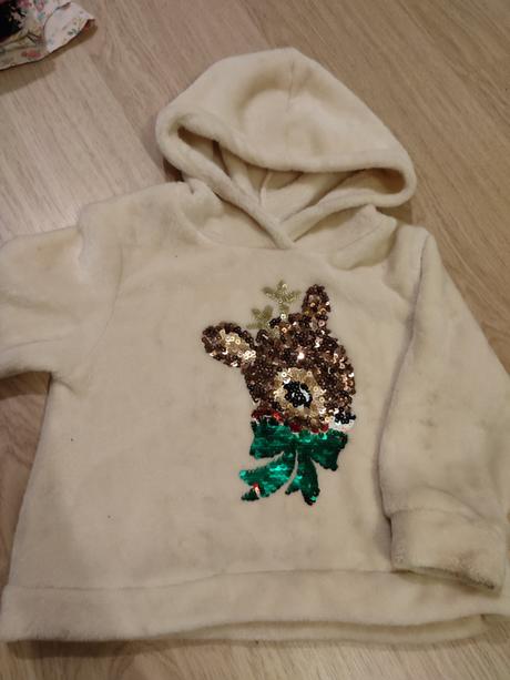 Mikinka s premienacim obrazkom 104, h&m,104