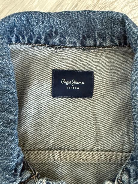 Dlhá riflová vesta pepe jeans, pepe jeans,s