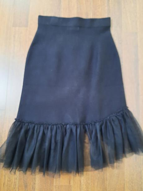 Úpletová sukňa, xs