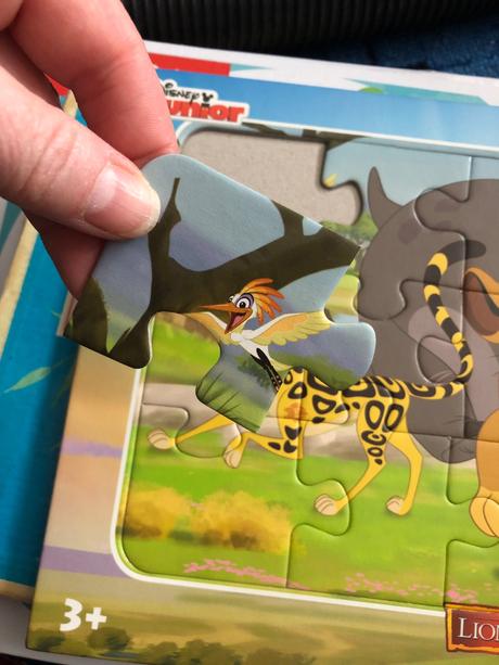 3x disney puzzle a zvieratká puzzle,
