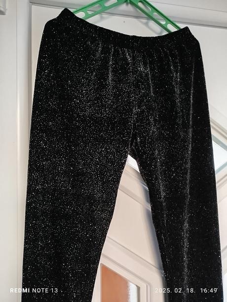 Elegantné zamatové legíny, amisu,s