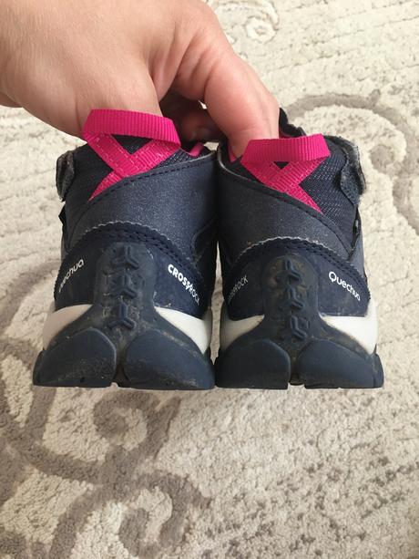 Detské turistické topánky, quechua,28