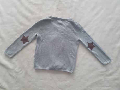 Šedý sveter h&m (98/104), h&m,98
