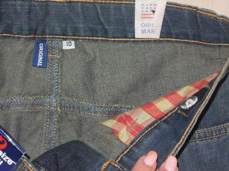 Kvalitmé rifľové kraťasy original marines / 140/, original marines,140