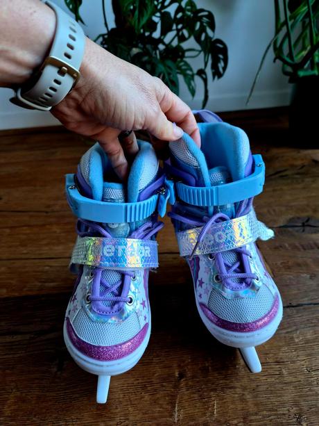 Nastaviteľné korčule 4v1 veľ. 15 - 17cm, 