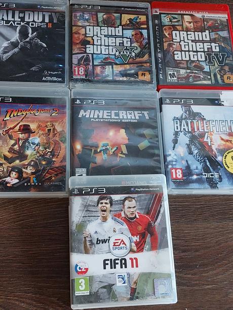 Ps3+hry minecraft...,