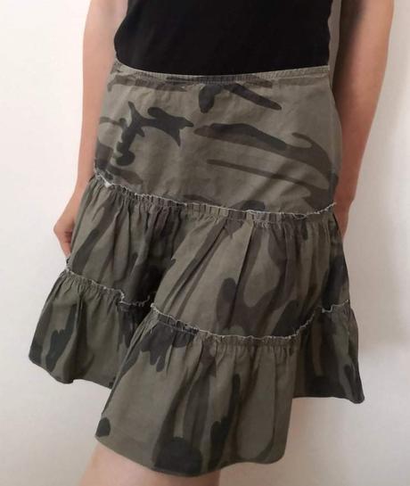 Maskačová sukňa, m