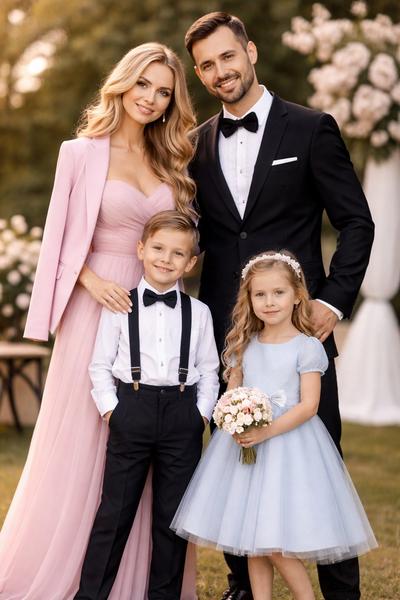 Ladí naše oblečenie na svadbu?