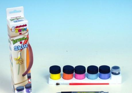 Farby na keramiku a sklo, 