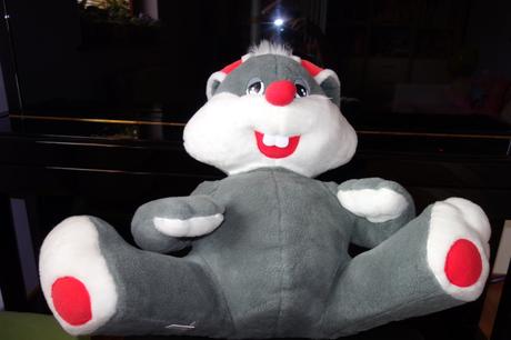 Veľká plyšová hračka - zajac - 50 cm,