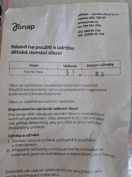 Jonap home velk.31, jonap,31