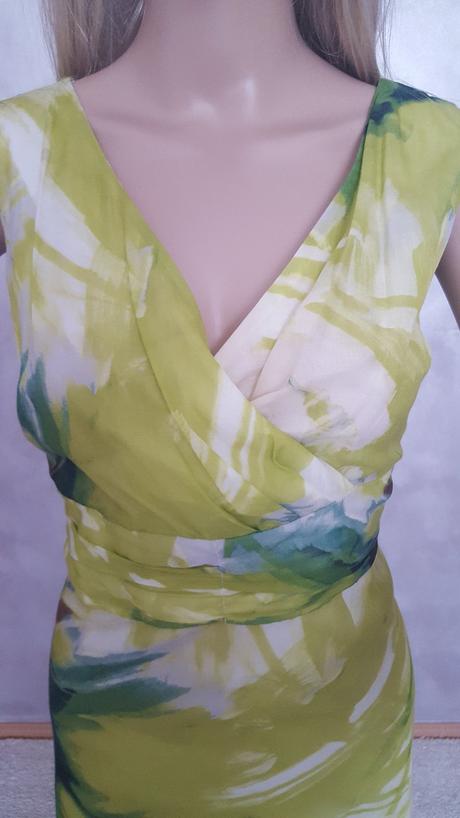 Steilmann hodvábne šatový kostým, l