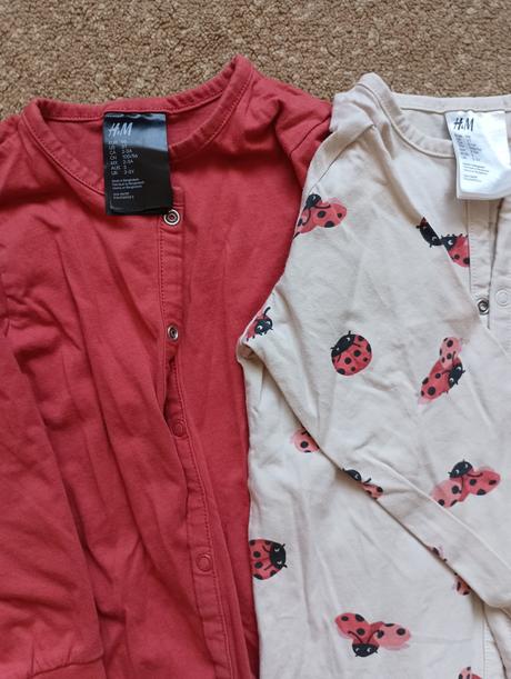 Pyžamové overaly, h&m,98