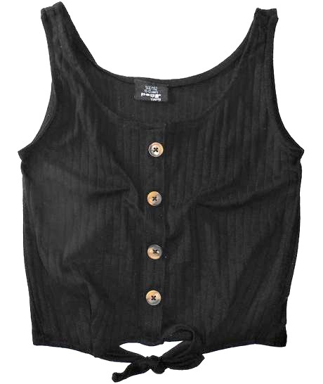 Úpletový elastický crop top na 10-12 rokov, 146