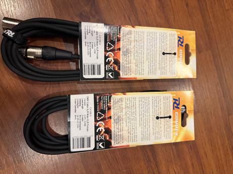 Dmx káble pd connex 3 m xlf cena spolu, hama