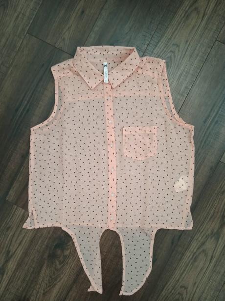 Bluzka na zaviazanie, s