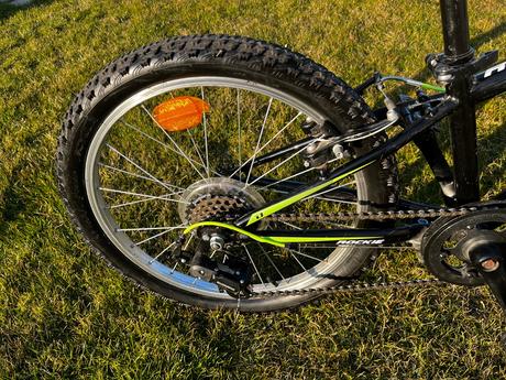 Bicykel dema cierno zelena velkost 20, dema,20