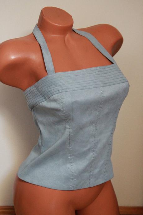 Koženkový top next m/l, next,m