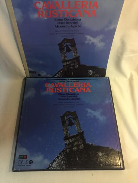 2lp cavalleria rusticana,