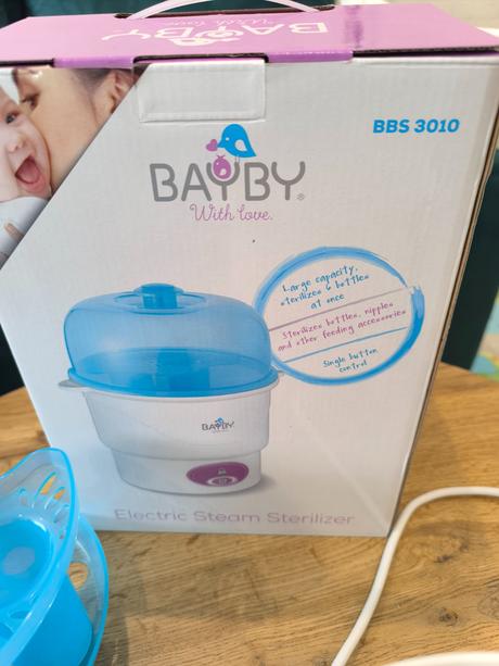 Elektrický parný sterilizátor, bayby