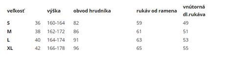 Dámsky karovaný kabát, l / m / s / xl