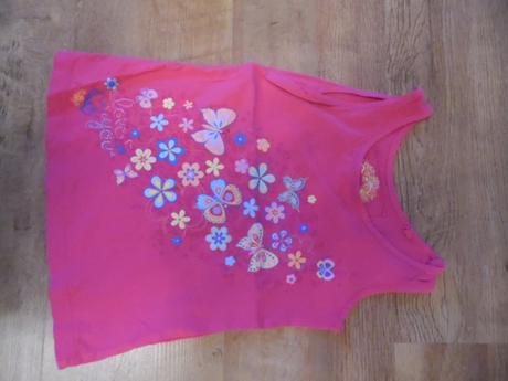 4 x dievčenské tričko 104/110, 104